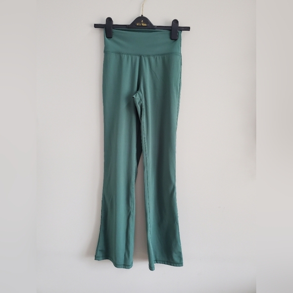 Joe Fresh Pants - Joe Fresh Green Flared Leggings
